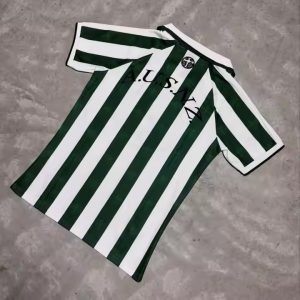 Custom Polo V Neck Striped Jersey T shirt Polyester Printed Sublimation Embroidery Logo Football T Shirts for Men