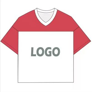 High Quality Mesh Tshirt Custom Team Sportswear Uniform Sublimation Oversized Hip Hop Football Jersey for Men