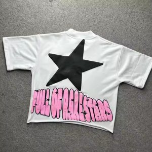 Custom Streetwear100% Cotton French Terry Boxy Cropped T-shirt Short Sleeve Tee Tshirts Graphic 3D Puff Print T Shirt Men