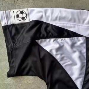 Custom Logo Stripe Club Team Uniform Training Football Shirt V Neck Sports Wear Retro Soccer Jersey T-shirt for Men