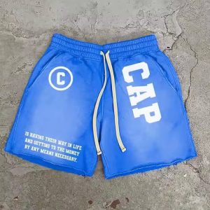 Custom High Quality Sweatshirt Shorts French Terry Cotton Sweatshirt Shorts Raw Hem Acid Wash Summer Shorts