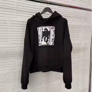 Custom Logo Heavyweight Cotton Hoodies Patchwork Distressed Embroidery Streetwear Oversized Boxy Pullover Hoodie for Men