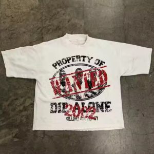 High Quality Custom Cotton Heavyweight Streetwear Graphic Tee DTG Print Short Sleeve Baggy Cropped Boxy T Shirt Men