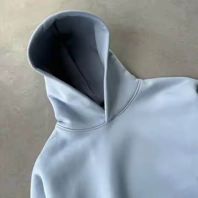 Custom Men'S Hooded Sweatshirts Vintage Heavyweight Hoodie 450 500 Gsm Cotton Double Zipper Acid Wash Triple Layer Zip up Hoodie